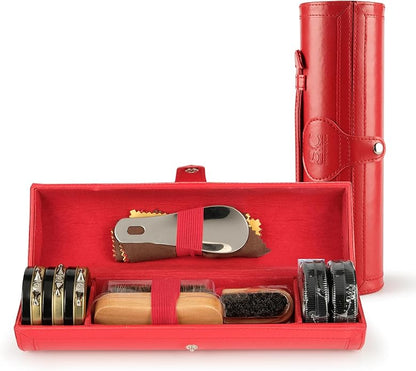 Stone and Clark Original Shoe Polish & Care Kit - Leather Shoe Shine Kit for Men & Women