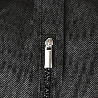 BOMEI PACK Black Garment Bags for Hanging Clothes or Travel 40" Suit Bags for Storage of Coats,Sweater, Jacket,T-shirts and Dresses(4 Packs)