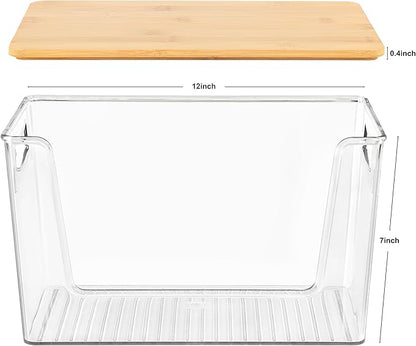 Pantry Organizer and Storage Stackable Kitchen Pantry Basket for Onion, Potato, Vegetable, Produce