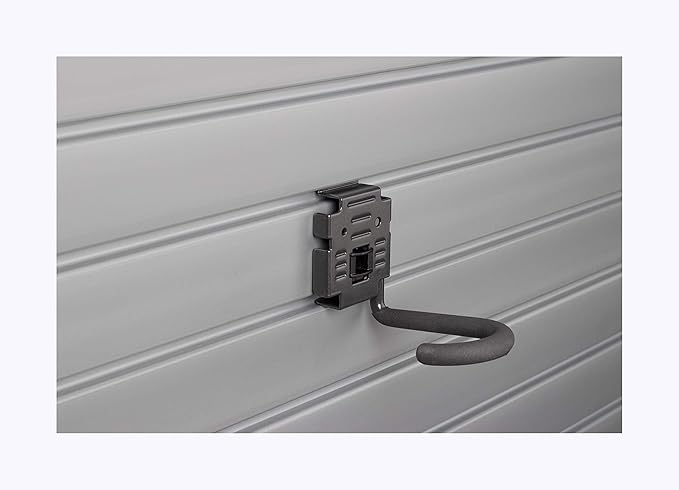 HandiWall 5" Bike Hook with Locking Bracket for Bike Storage on Garage Slatwall Panels