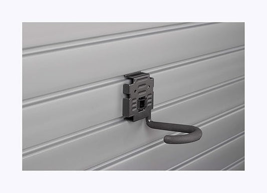 HandiWall 5" Bike Hook with Locking Bracket for Bike Storage on Garage Slatwall Panels