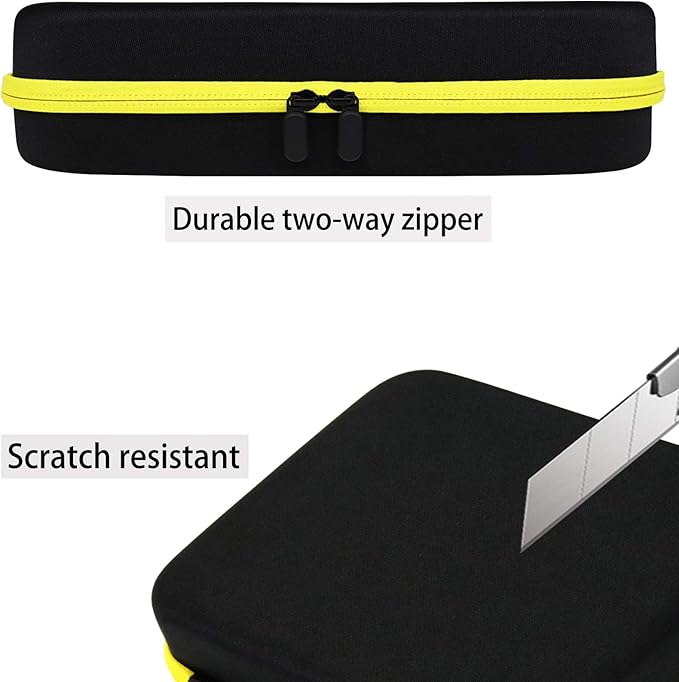 Battery Organizer Case- Hard Storage Box Bag Holder - Holds 106+ Batteries AA AAA C D 9V Tester BT-168 (Batteries are Not Included)