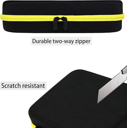 Battery Organizer Case- Hard Storage Box Bag Holder - Holds 106+ Batteries AA AAA C D 9V Tester BT-168 (Batteries are Not Included)