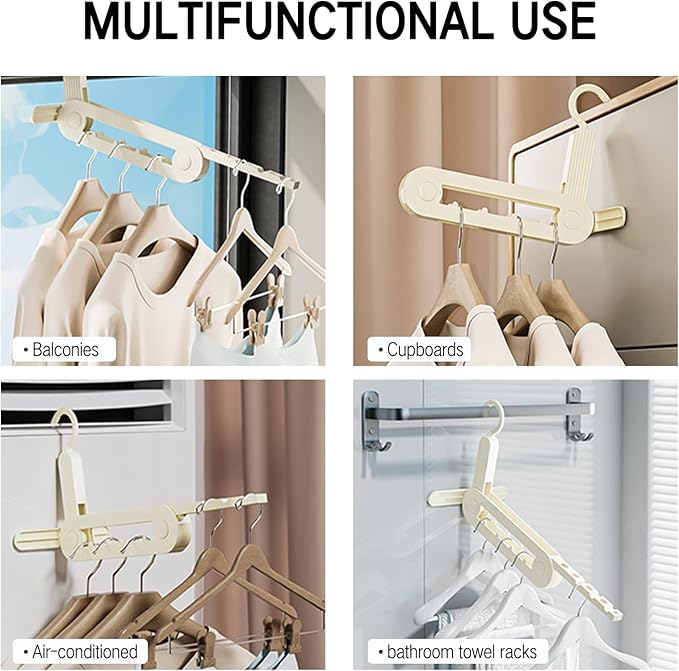 Portable and Foldable Clothes Drying Racks –Ideal for Laundry Needs at Home, Dorm, Business Trips, Travel