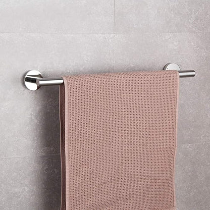 GERZWY 18-Inch Bathroom Single Towel Bar Stainless Steel Bath Towel Rack Contemporary Style Wall Mount, Polished Finish AG1101C45-JG