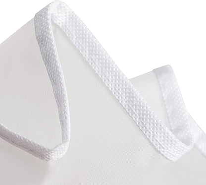 Shoulder Covers Plastic Hanger Covers for Clothes (Set of 12) Closet Clothes Protectors Breathable Clear Jacket Cover with 2" Gusset for Suit, Coat, Jackets, Blouses, Dress - 24'' x12" x2''/12 Pack