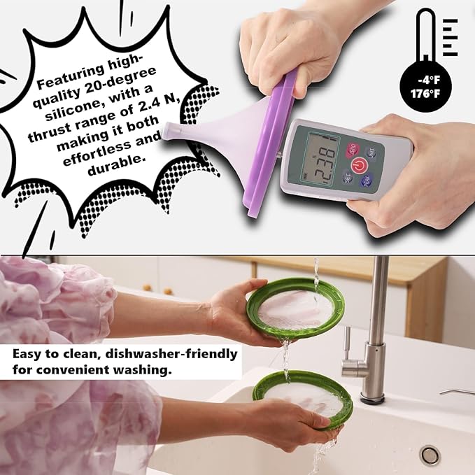 Erehere 4-Piece Airtight Food Storage Containers Set – Avocado Saver, Onion Keeper, Silicone Kitchen Organizers for Fridge, Reusable & Leak-Proof to Lock in Freshness
