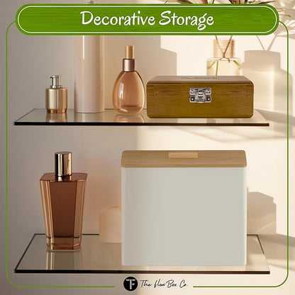 Feminine Care Product Organizer - Tampon Holder and Pad Case for Bathroom Accessories