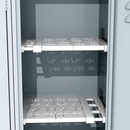 cOOva School Locker Shelf Organizer for Small Lockers, Work Accessories (1, 9.5''W/(10.25''-15.75'') L)