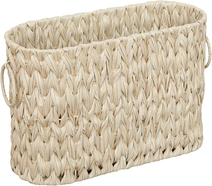 Toilet Paper Basket,Boho Decorative Toilet Paper Storage,Large Wicker Basket for Bathroom Storage,Free Standing