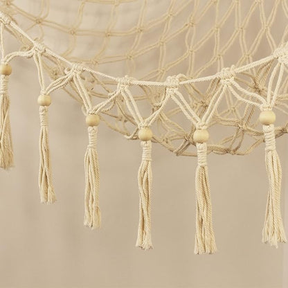Stuffed Animal Toy Storage Hammock with LED Light-Macrame Jumbo Doll Room Corner Organizer Mesh Decoration-Hanging Storage Nets Kids Bedroom, (X-Large Size)