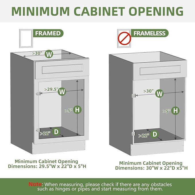 Pull Out Drawers for Cabinets, 28½” W x 21” D Soft Close Slide Out Drawers for Kitchen Cabinets, Cabinet Pull Out Shelves Requires At Least 29.5” Cabinet Opening