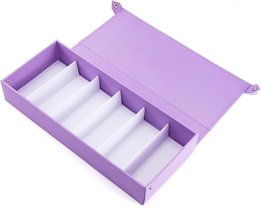 TRIUMPH VISION Sunglasses Organizer Storage Eyeglasses Holder - Multiple Glasses Case Box Eyewear Case with Lid