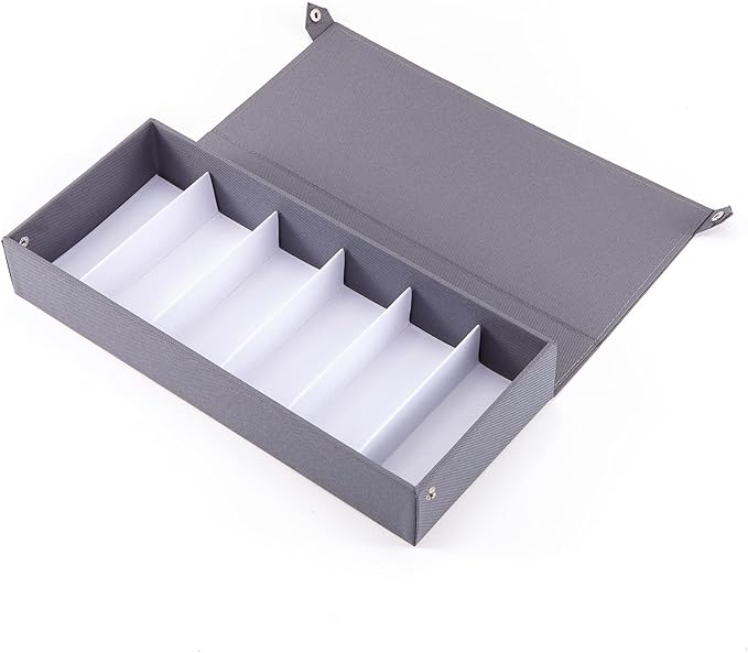 TRIUMPH VISION Sunglasses Organizer Storage Eyeglasses Holder - Multiple Glasses Case Box Eyewear Case with Lid