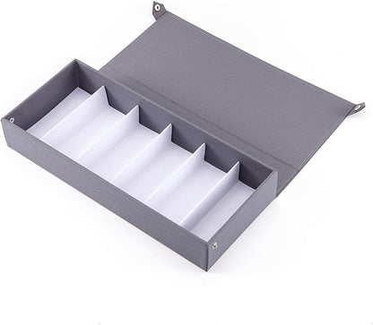 TRIUMPH VISION Sunglasses Organizer Storage Eyeglasses Holder - Multiple Glasses Case Box Eyewear Case with Lid