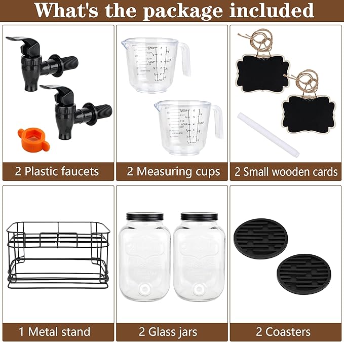 2 set 1 Gallon Laundry Detergent Dispenser with Stand, laundry organization and storage,Liquid Laundry Detergent Dispenser for Laundry Room