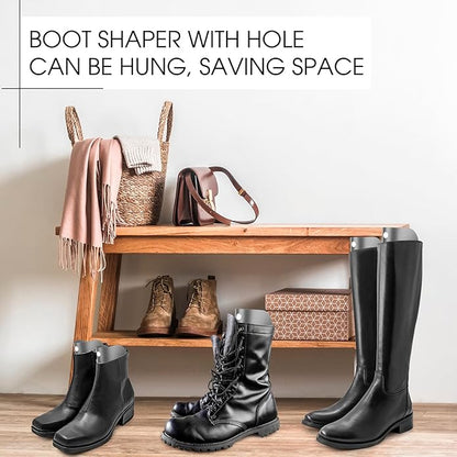 8 Packs Boot Shaper Shape Inserts Tall Boot Support for Women and Men