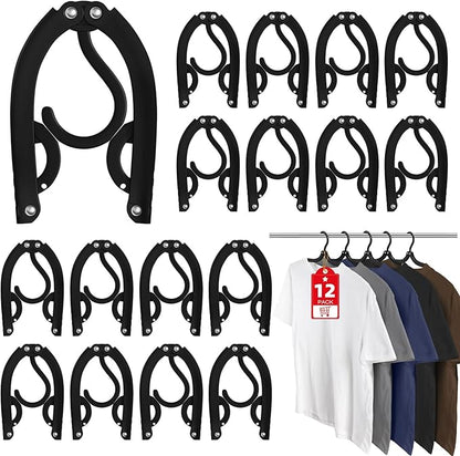 20 Pcs Travel Hangers Set Hanger Organizer with 7 Compression Packing Cubes and Clothesline, Plastic Cruise Ship Essentials