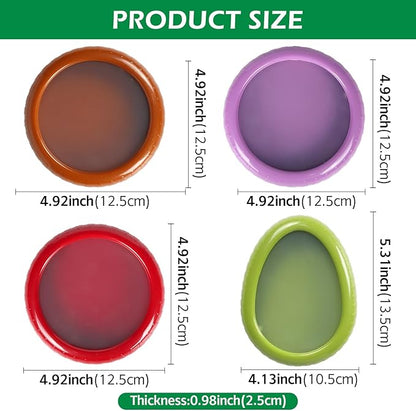 T-Raputa Avocado Saver and Onion Storage 4 Set - Reusable refrigerator fruit storage containers - is the storage Apples, Tomatoes, Tomato,Garlic for Ideal