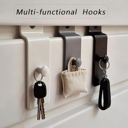 12Pcs Utility Hooks, Heavy Duty Black Metal Slatwall Hooks, Slatwall Accessories for Kitchen Peg Board, Panel Wall Hangers, Gridwall Hooks for Commercial Office Display Picture Photo Painting