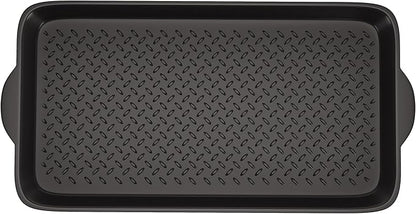 Matace 1 Pack Rubber Small Boot Tray for Entryway,Boot Mat,Shoe Tray,Shoe Mat for Indoor and Outdoor Use, 27.95"x 15.74" (Pack of 1)