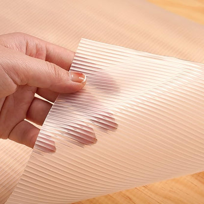 Shelf Liner Non Slip Cabinet Liners Non Slip Waterproof Food-grade EVA Material Kitchen Liners for Cabinets and Drawers,Kitchen Cabinet Liners for Shelves and Bathroom(17.5 inches x 20 Feet x 2 Rolls)