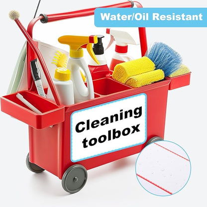 WSICSE 160 Pcs Labels for Storage Bins,6 X 4 Inch Storage Bin Labels Large Removable Labels Easy Peel Off for School Business Home