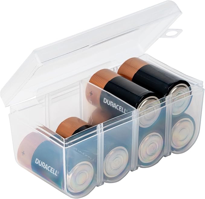 Dial Industries Battery Storage Organizer Case, 8D