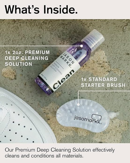 Jason Markk Shoe & Sneaker Cleaning Kits: Essential & Starter Kits, & Starter Box - Deep Cleaning Solution Sets