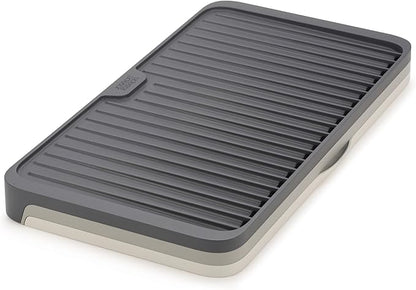 Joseph Joseph Tier Expandable Draining Board, Dish Rack Drainer, Plastic, Grey