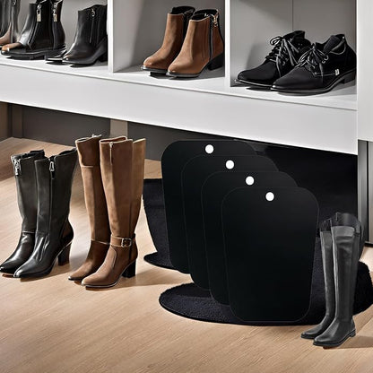 4 Pack Boot Shapers Form Inserts Reusable Boot Trees for Long Boots, Boot Inserts to Keep Shape