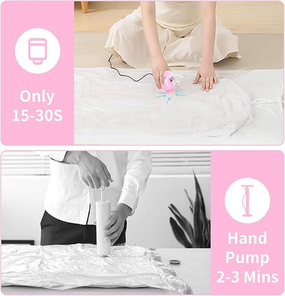 Vacuum Pump for Storage Bags Electric Pump for Vacuum Storage Bags Space Saver Bag Portable Electric Pump