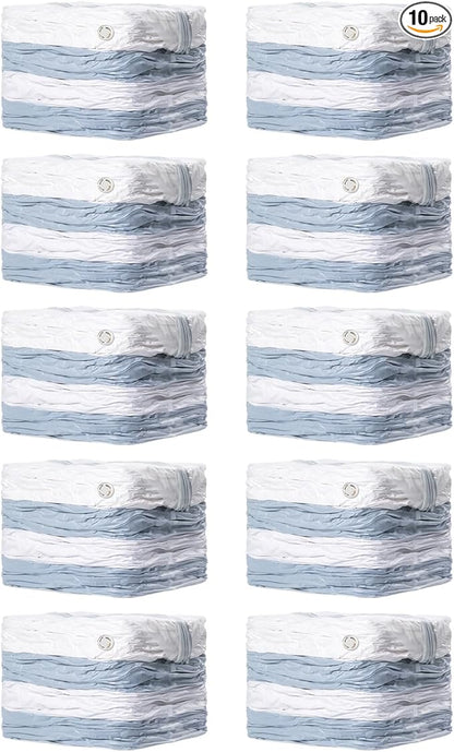 TAILI 10 Pack Vacuum Storage Bags, Space Saver Bags, Jumbo Cube 31x40x15 Inch, Extra Large Vacuum Sealed Bags for Comforters, Blankets, Bedding, Clothes, Closet Organization Space Saving, Clear