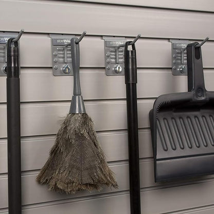 14 Hook Slatwall Accessory Starter Kit Bundle