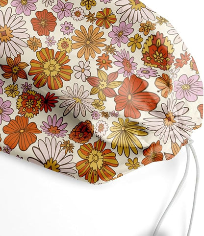 Flower Grocery Bag Organizer - Plastic Bag Holders for Kitchen & Laundry - Home Farmhouse Decor, Gifts for Women & Men