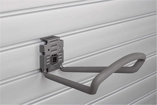 HandiWall 8" Loop Hook with Locking Bracket for Tool Storage on Slatwall Panels