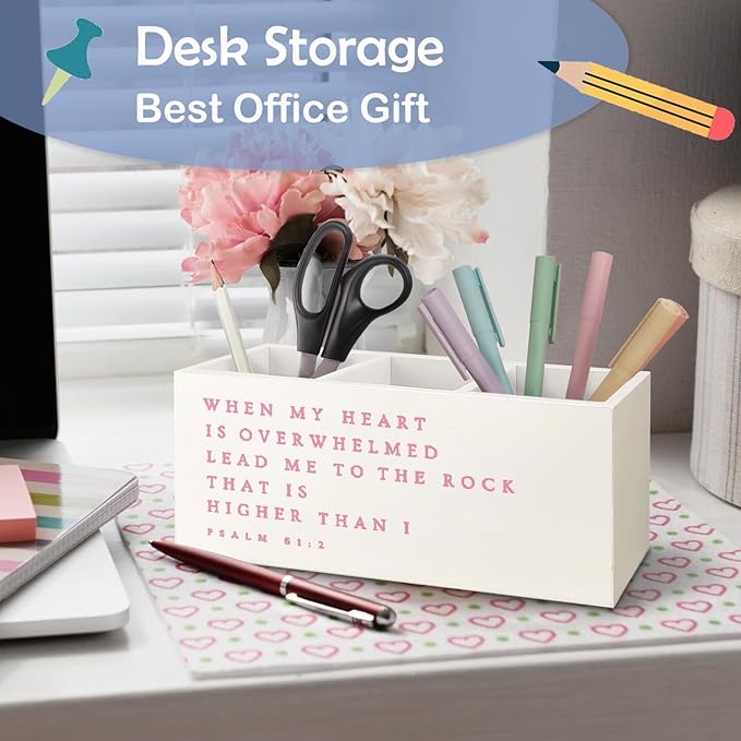 SNNDER desktop organizer, desk caddy, Pencil Holder For Office,School,Dorm Room&Vanity,Desk Accessories,Makeup Brush Holder,305