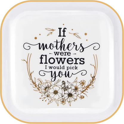 PUDDING CABIN Mothers Day Gifts for Mom Jewelry Dish If Mothers Were Flowers I Would Pick You Present for Step Mom Stepmom New Bonus Stepmother Birthday Wedding Christmas