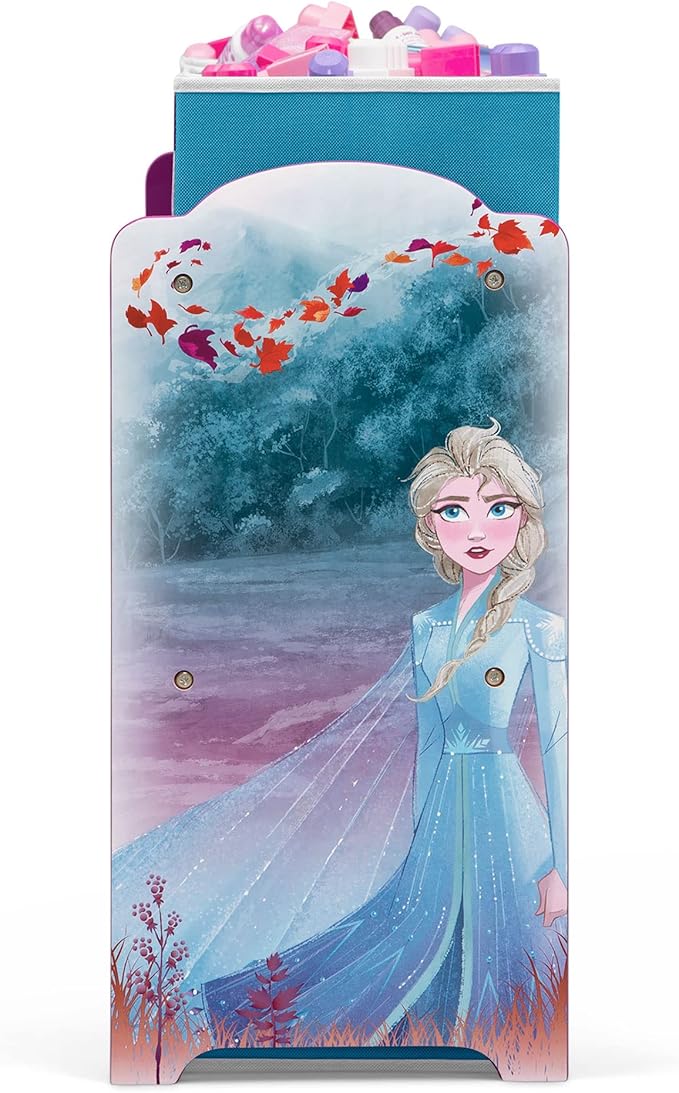 Disney Frozen Deluxe 9 Bin Design and Store Toy Organizer by Delta Children, Greenguard Gold Certified