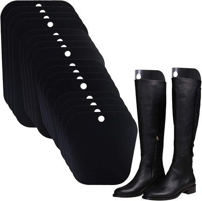 Ruisita 16 Pieces (8 Pairs) Reusable Boot Shaper Form Inserts Boots Tall Support for Women or Men