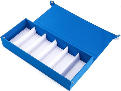 TRIUMPH VISION Sunglasses Organizer Storage Eyeglasses Holder - Multiple Glasses Case Box Eyewear Case with Lid