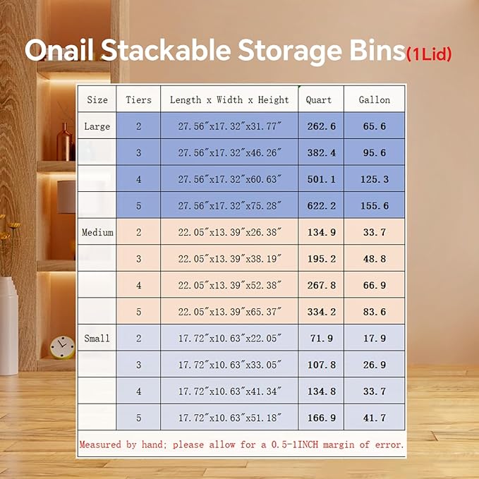 Collapsible Stackable Storage Bins with Lids and Wheels, 98 Gal Folding Storage Box with Doors, Foldable Plastic Cabinet Storage Containers with Drawers for Clothes, Home, Room, White, 3 Tiers