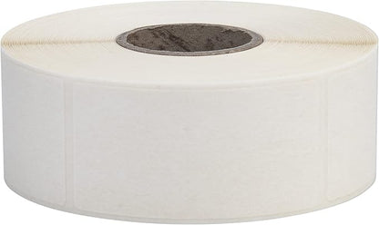 L LIKED Blank White 1 x 2 Inch Dissolvable Labels for Food Rotation Prep roll of 500 (3 Rolls)