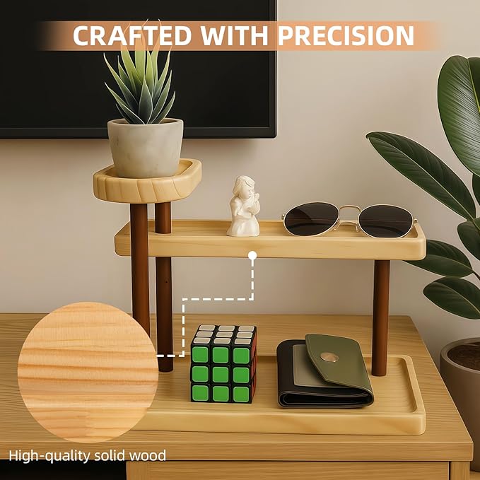 Piegricdiat Bathroom Countertop Organizer,Vanity Organizer and Storage for Cosmetic Skincare Perfume, Ideal Storage Solution for Perfumes, Cosmetics, Spices, Handmade Toys, Office Supplies.