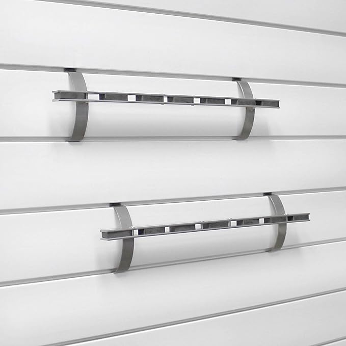 Proslat 11007 Magnetic Tool Holder Designed for Proslat PVC Slatwall, 2-Pack