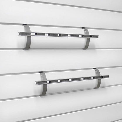 Proslat 11007 Magnetic Tool Holder Designed for Proslat PVC Slatwall, 2-Pack