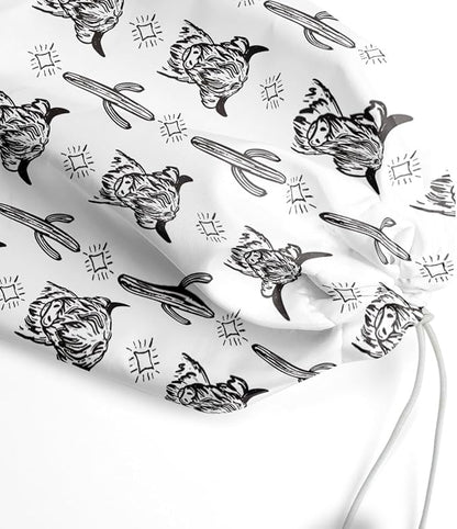 Cow Print Stuff Bag Holder, Western Gifts Grocery Organizer, Storage for Kitchen, Home Decor for Women Men