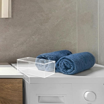 Detergent Powder Storage Container Clear Laundry Room Organization and Storage Detergent Beads Box Dryer Sheet Dispenser Stylish Laundry Room