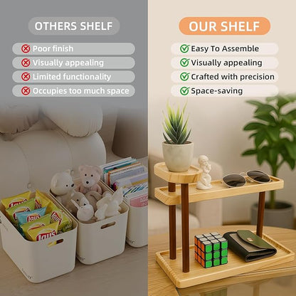 Piegricdiat Bathroom Countertop Organizer,Vanity Organizer and Storage for Cosmetic Skincare Perfume, Ideal Storage Solution for Perfumes, Cosmetics, Spices, Handmade Toys, Office Supplies.