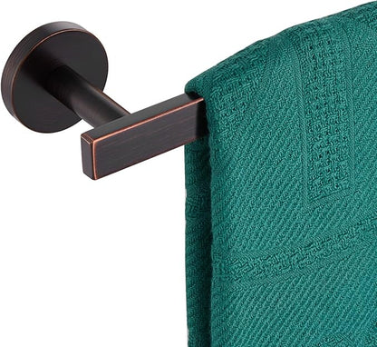 32 Inch Bathroom Towel Bar Bath Towel Rack Kitchen Towel Holder Long Towel Rails Wall Mounted SUS304 Stainless Steel Oil Rubbed Bronze AN4001ORB-L32